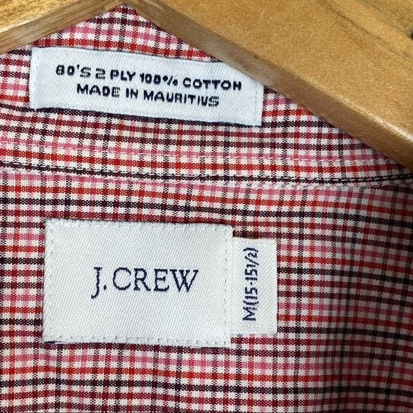EUC Men’s J. Crew 80’s 2 ply Micro Checkered Shirt - Picture 8 of 8